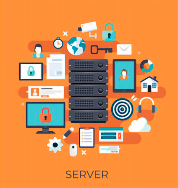 Web上の独立したサーバ